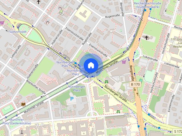 Apartment mieten in Südvorstadt, Dresden