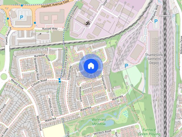 House for rent in Furnace Green, Crawley