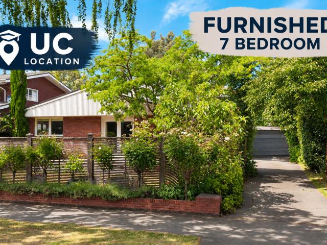 House for rent in Ilam, Christchurch