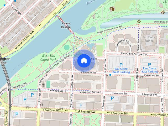 Apartment for rent in Eau Claire, Calgary
