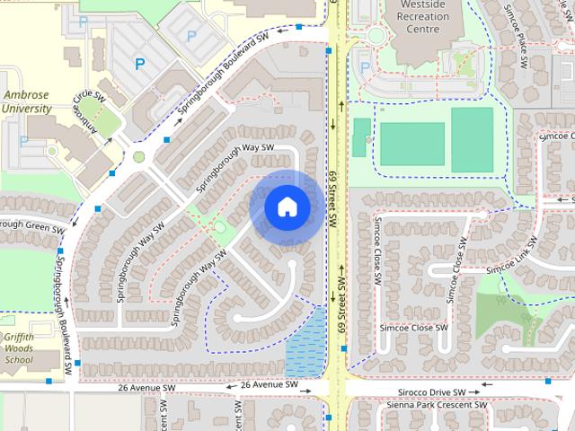 Room for rent in Springbank Hill, Calgary