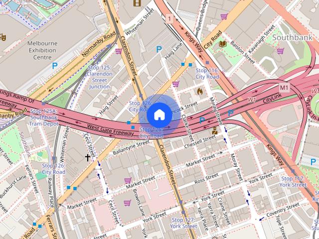 Apartment for rent in Southbank, Melbourne