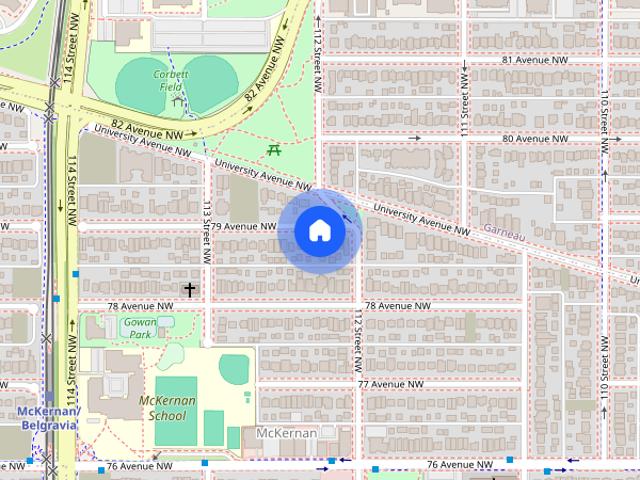 Room for rent in McKernan, Edmonton