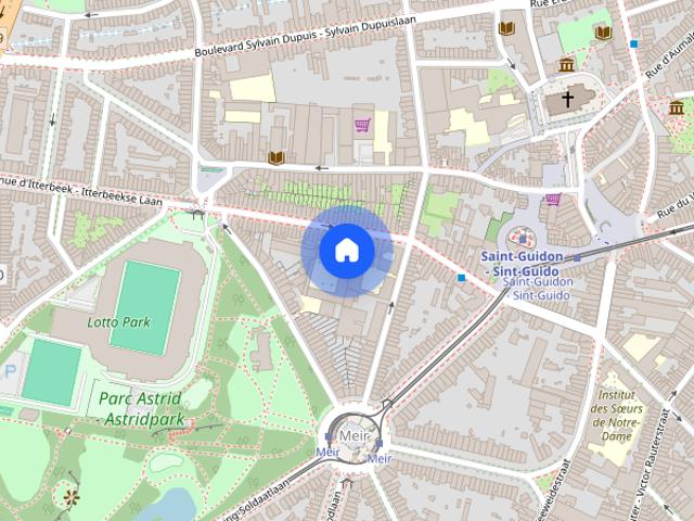 Appartement location à Meir, Anderlecht