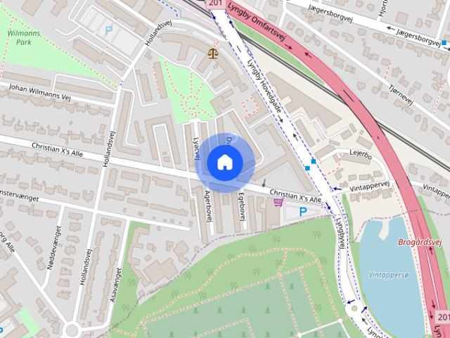 Zimmer til leje i Kongens Lyngby, Lyngby-Taarbæk Kommune