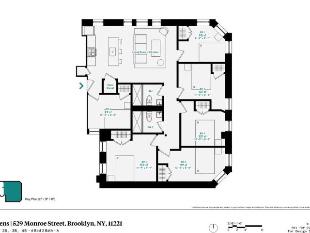 Apartment for rent in Bedford-Stuyvesant, New York