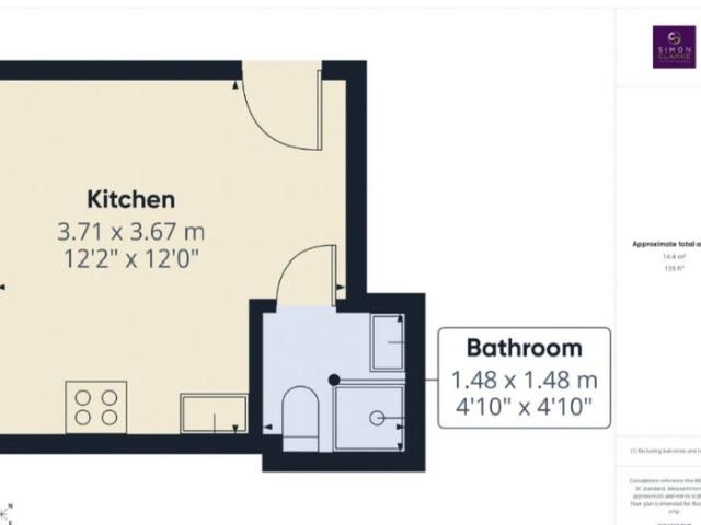 Studio for rent in London Borough of Barnet, Greater London