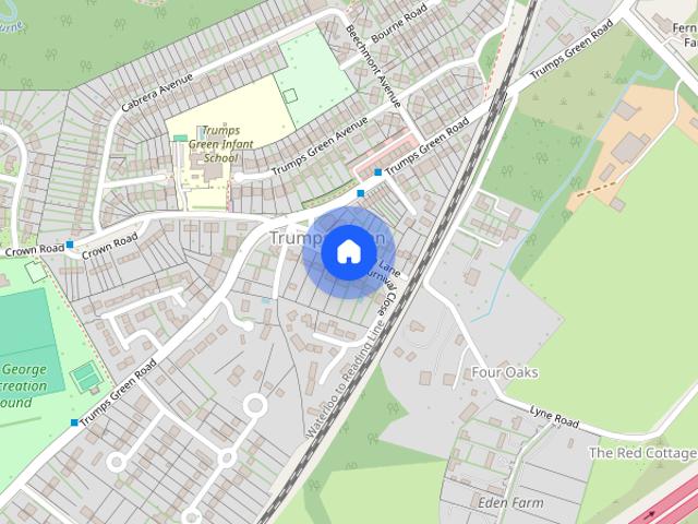 House for rent in Trumps Green, Runnymede