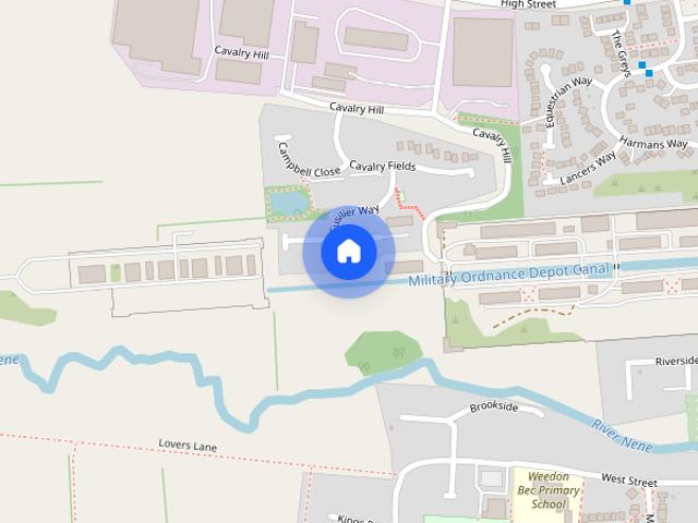 Apartment for rent in Weedon Bec