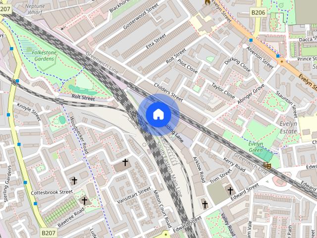 Apartment for rent in London Borough of Lewisham, New Cross