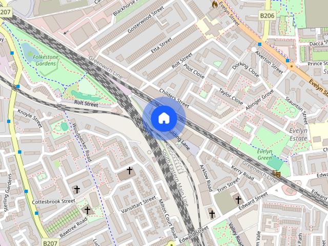 Apartment for rent in New Cross, London