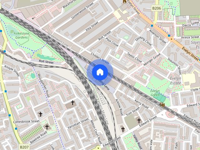 Apartment for rent in London Borough of Lewisham, New Cross