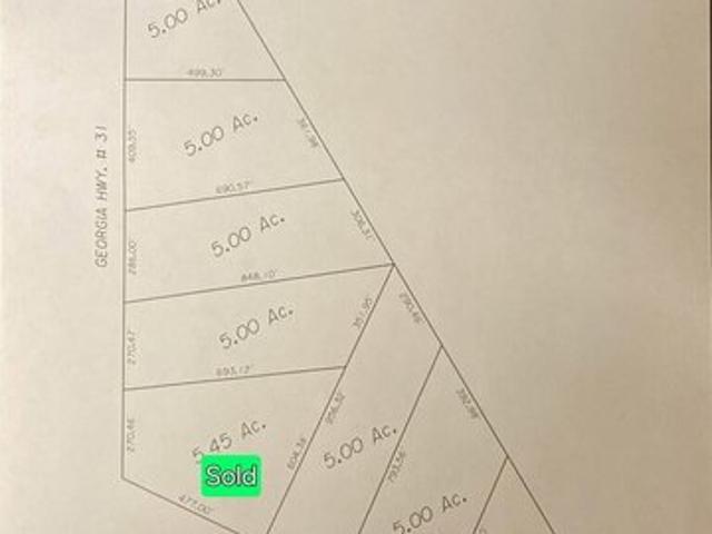Land for sale in Lakeland, Georgia