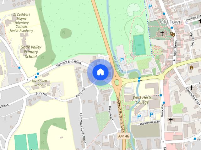 Apartment for rent in Hammerfield, Pouchen End