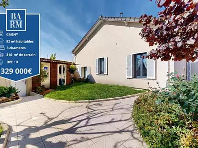 Maison vente à Le Raincy, Gagny