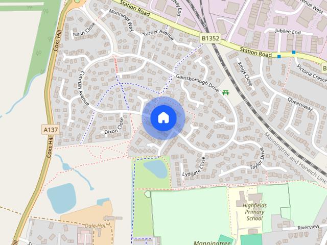 House for rent in Lawford, Dale Hill
