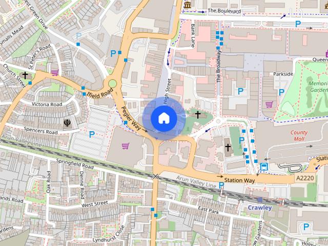 Apartment for rent in Tilgate, Crawley