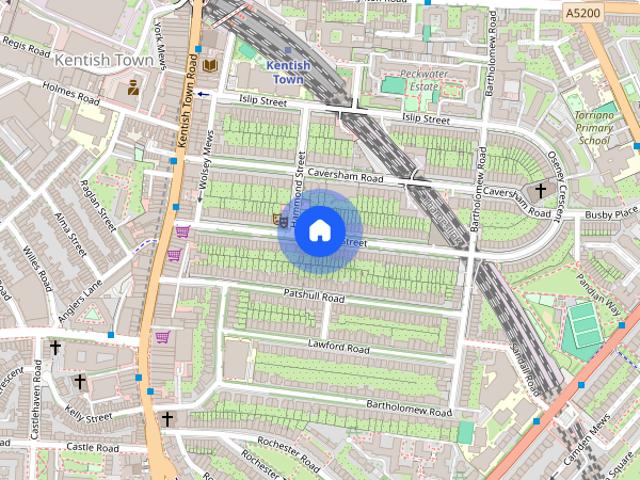 House for rent in Kentish Town, Greater London
