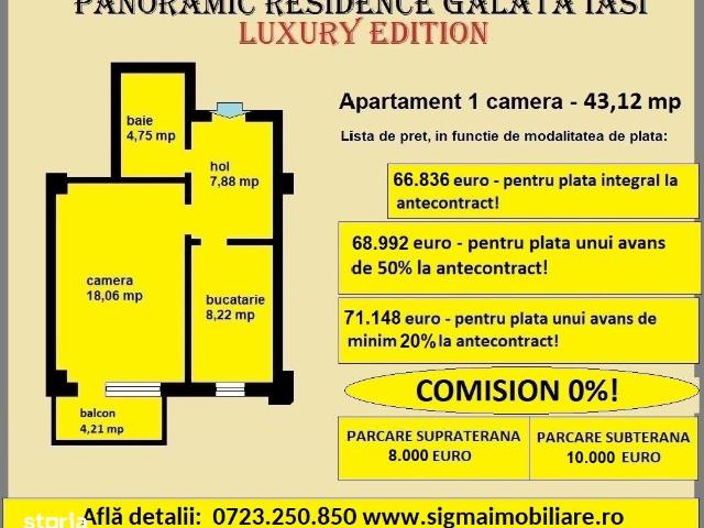 Apartament vânzări în Iasi, Iași