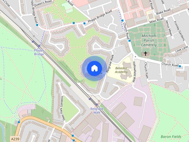 House for rent in London Borough of Merton, Mitcham