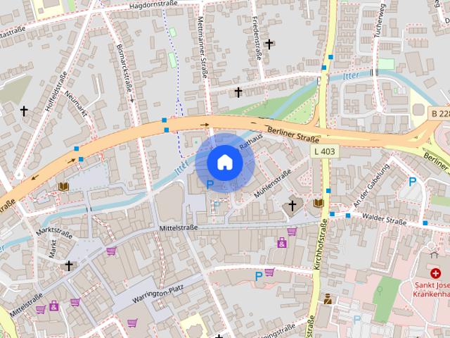 Apartment mieten in Kleef, Hilden