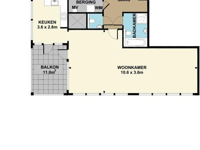 Appartement te huur in Amsterdam, Noord Holland