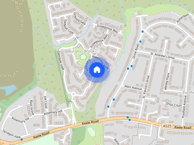 House for rent in Burgess Brook, Newcastle-under-Lyme