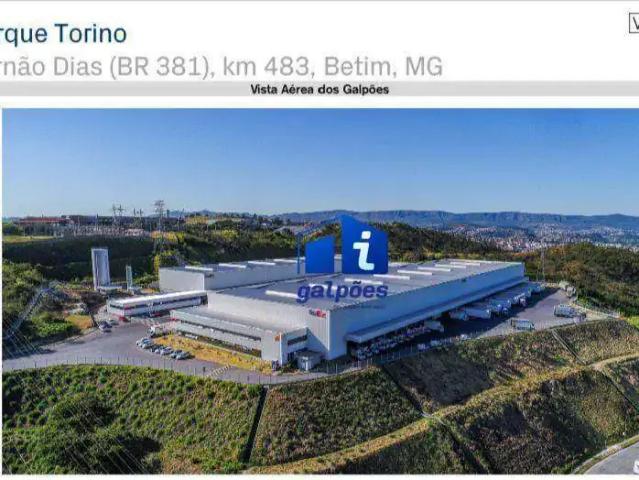 Galpão aluguel em Betim, Minas Gerais