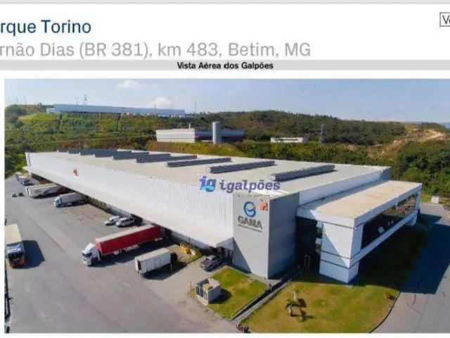 Galpão aluguel em Betim, Minas Gerais