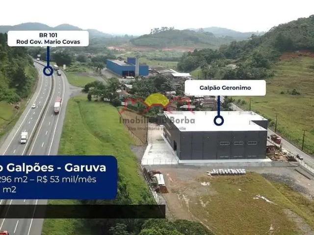 Galpão aluguel em Três Barras, Garuva