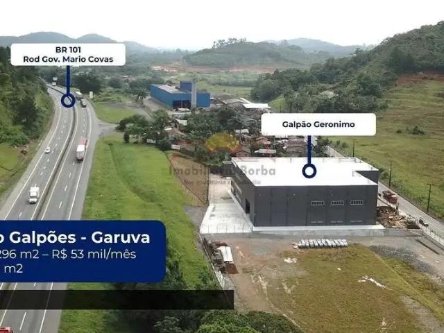 Galpão aluguel em Região Geográfica Imediata de Joinville, Garuva