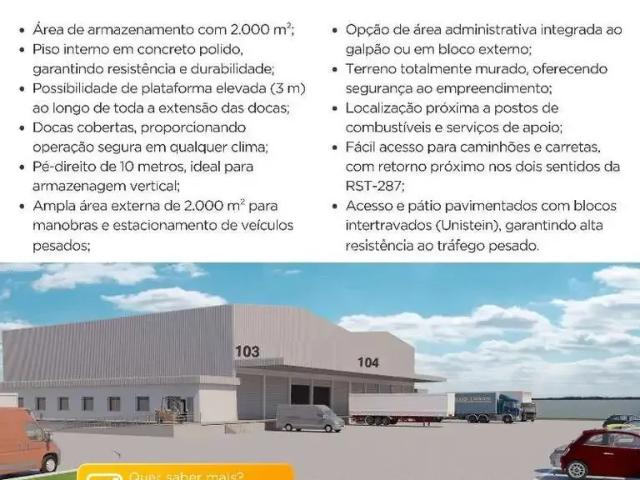 Galpão aluguel em Região Geográfica Imediata de Santa Maria, Santa Maria