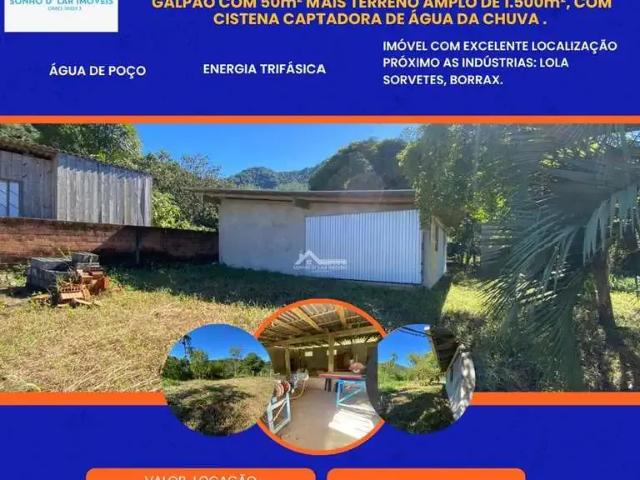 Galpão aluguel em Região Geográfica Imediata de Joinville, Schroeder