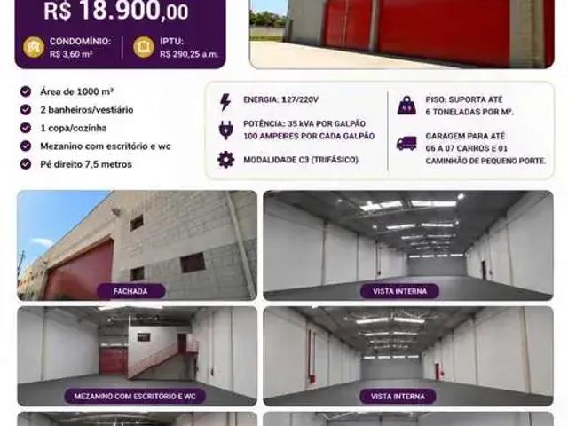 Galpão aluguel em Região Imediata de Sorocaba, Região Metropolitana de Sorocaba