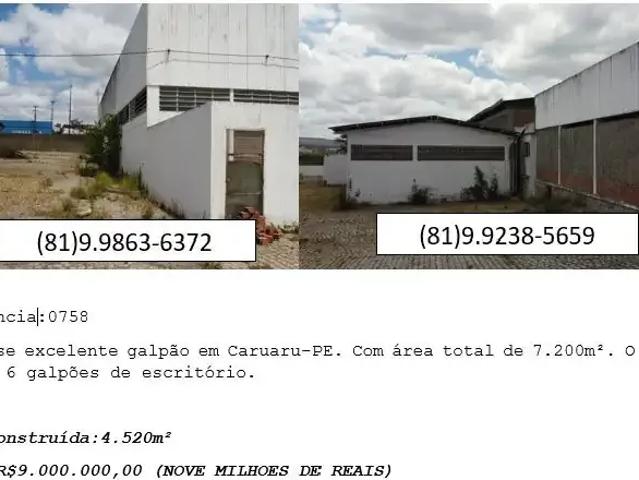 Galpão venda em Região Geográfica Imediata de Caruaru, Caruaru