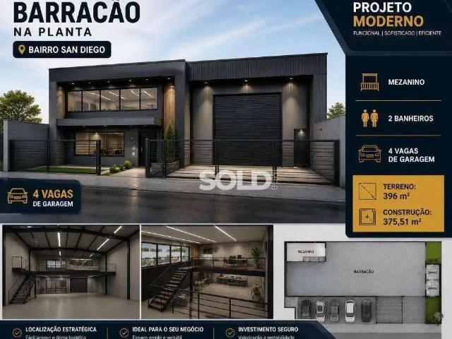Galpão venda em Região Imediata de Franca, Juranda