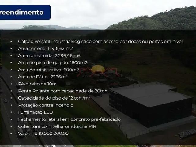 Galpão venda em Região Geográfica Imediata de Joinville, Garuva