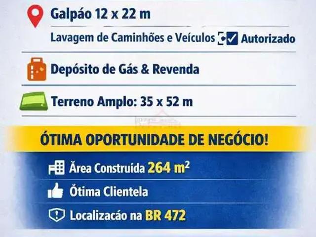 Galpão venda em Uruguaiana, Região Geográfica Intermediária de Uruguaiana