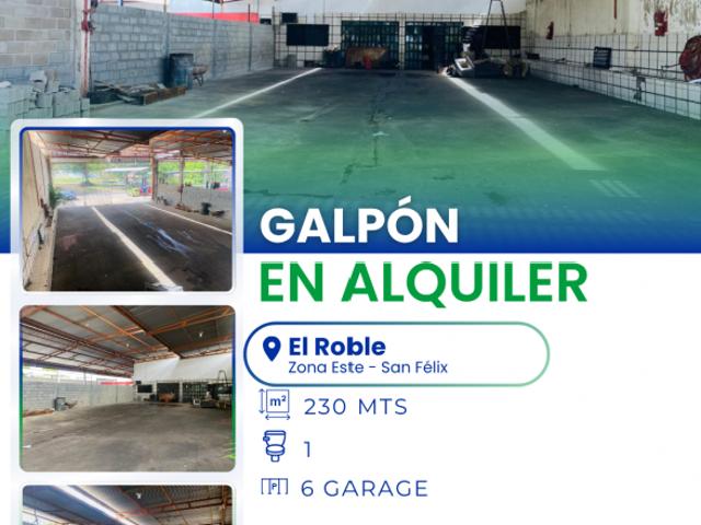 Galpón en alquiler en Bolívar