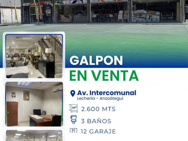 Galpón en venta en Diego Bautista Urbaneja, Amazonas