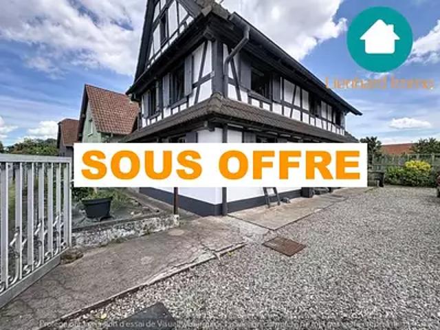 Maison vente à Gambsheim, Collectivité européenne d'Alsace