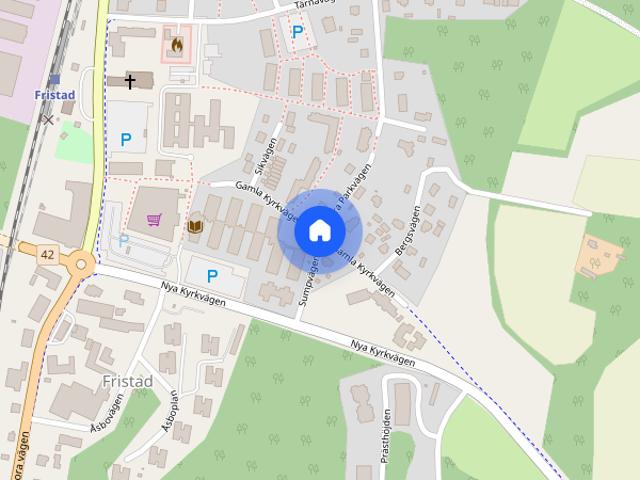 Lägenhet hyra i Fristad, Västra Götaland