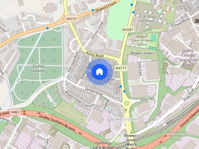 House for rent in Dixons Green, West Midlands