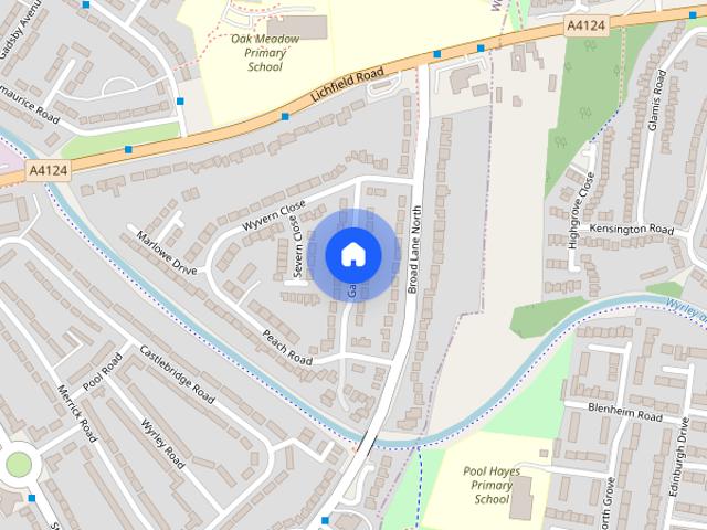 House for rent in Wednesfield, West Midlands