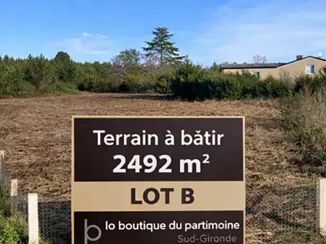 Terrain vente à Langon, Gans