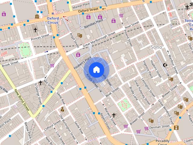 Apartment for rent in Soho, Greater London