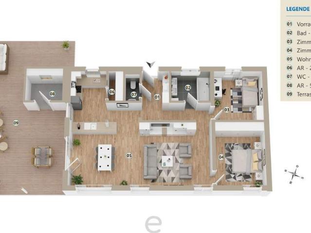 Wohnung kaufen in Zentrales Betriebsgebäude Stadt Wels, Wels