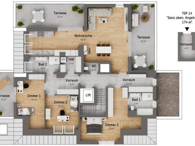 Apartment kaufen in Donaustadt, Wien