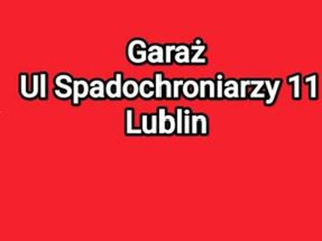 Garaż na sprzedaż w Lublin, Lubelskie