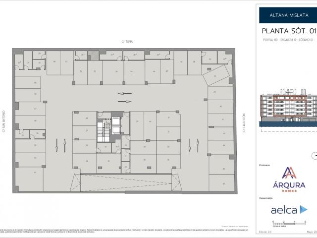 Garaje en venta en Mislata, La Paz